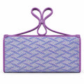 Glittering Studded Purple Handbag