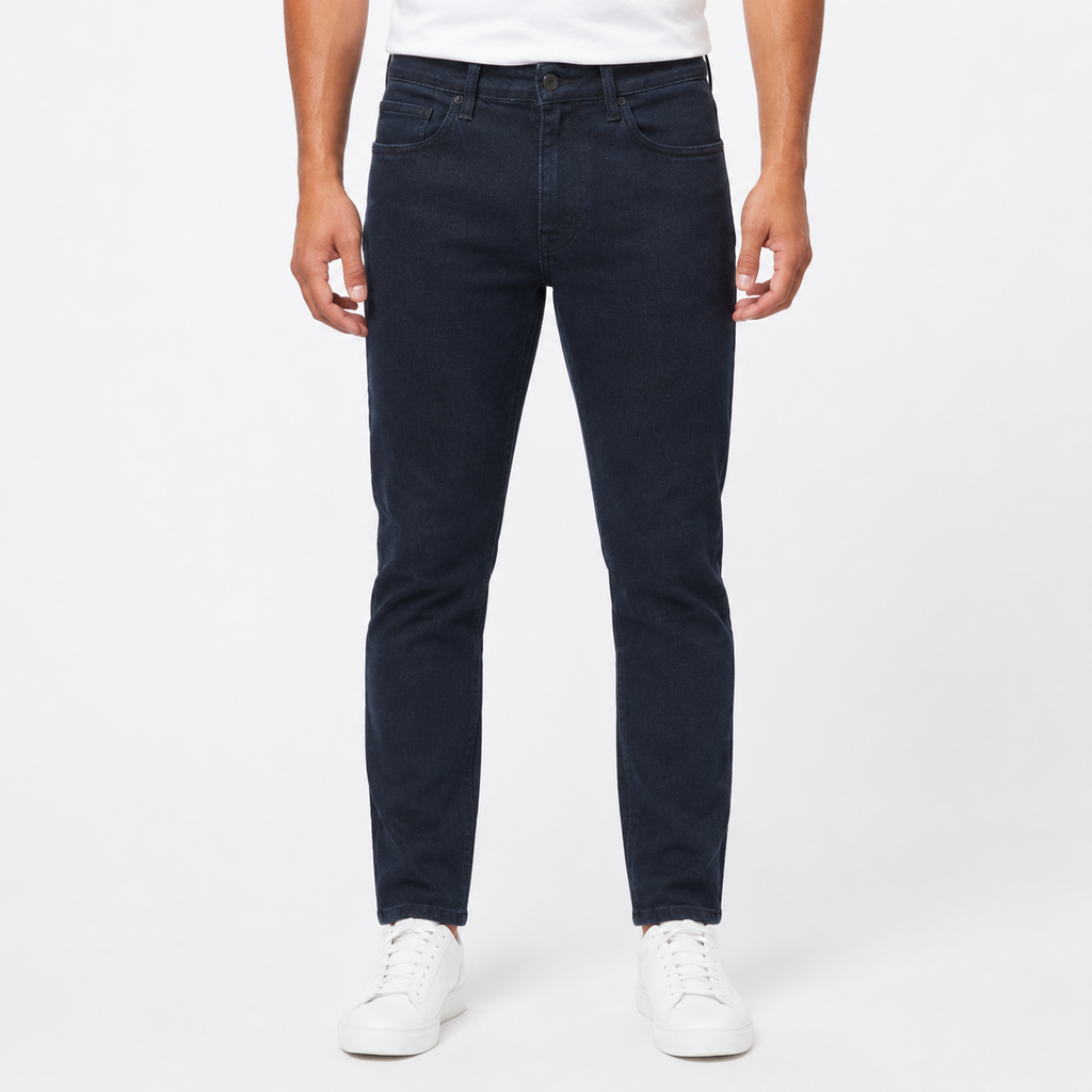 Deep Black Skinny Jeans