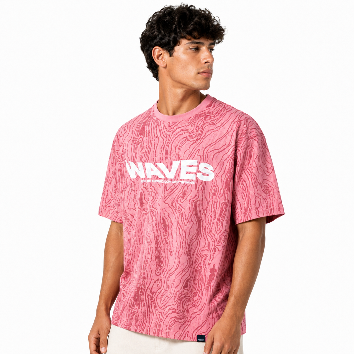 Pink Waves T-Shirt