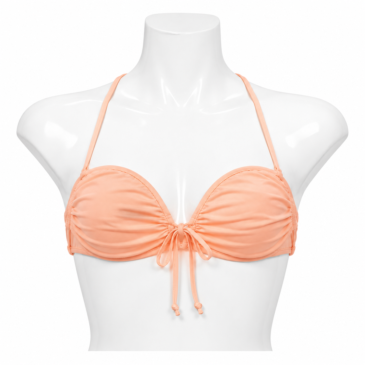 Stylish orange bikini top