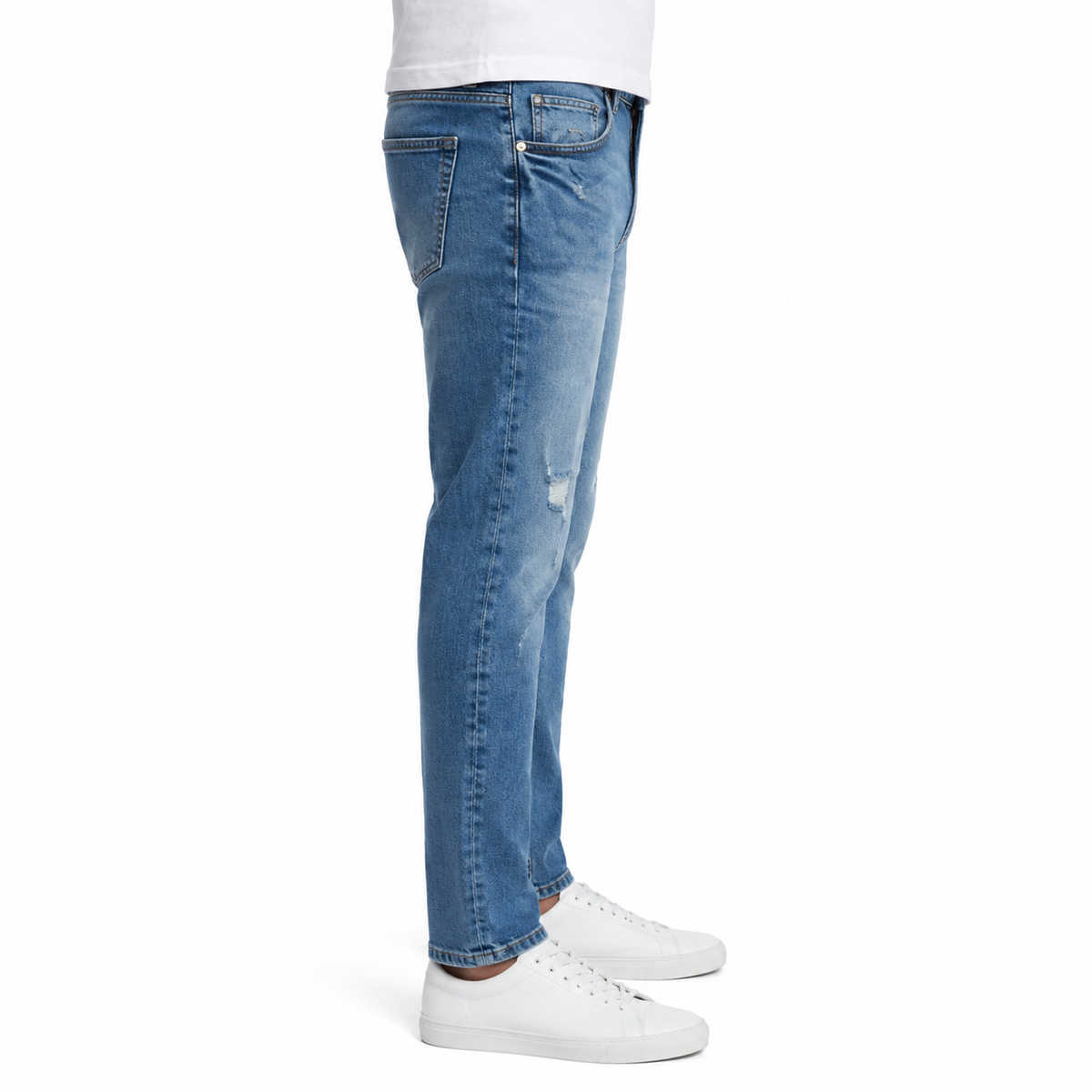 Modern Skinny Ripped Jeans