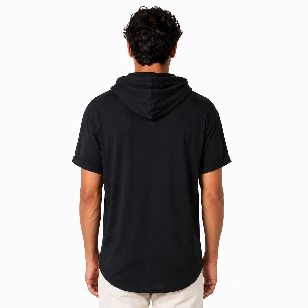 Black graffiti hoodie