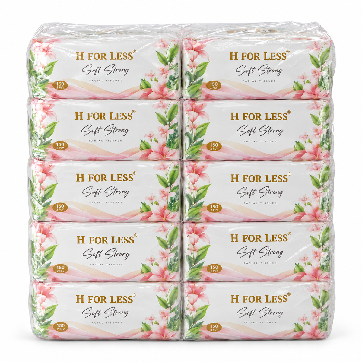 H For Less Tissue Bale
