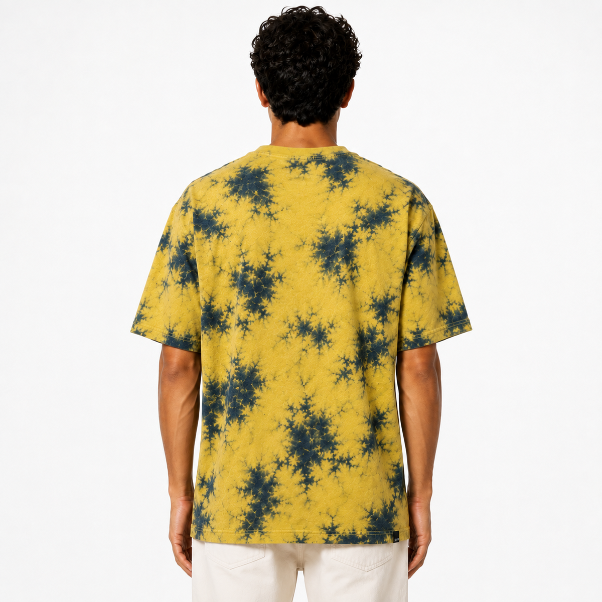 Speckled yellow t-shirt
