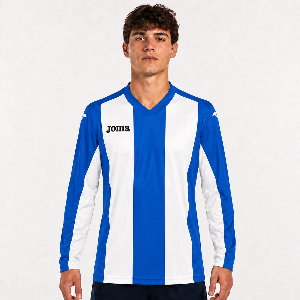 Joma striped blue and white T-shirt