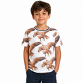 White printed kids' T-shirt