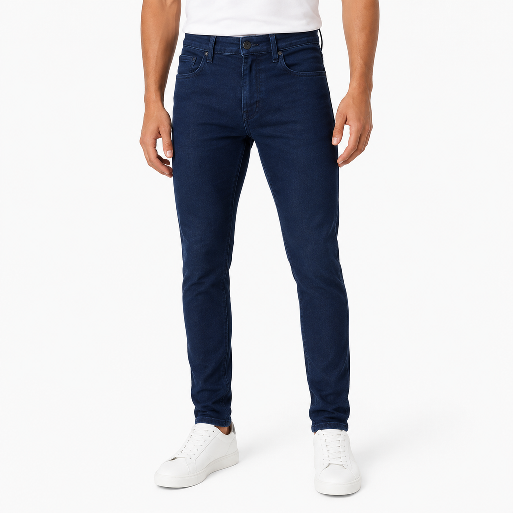 Dark Navy Slim-Fit Jeans