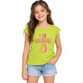 Girls' Avocado Green T-Shirt