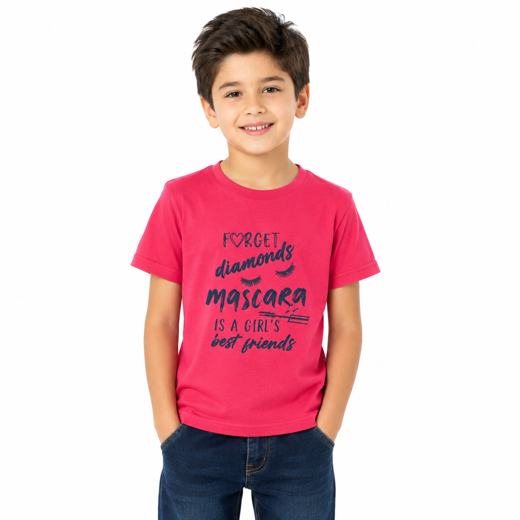 Kids' Pink Graphic T-shirt
