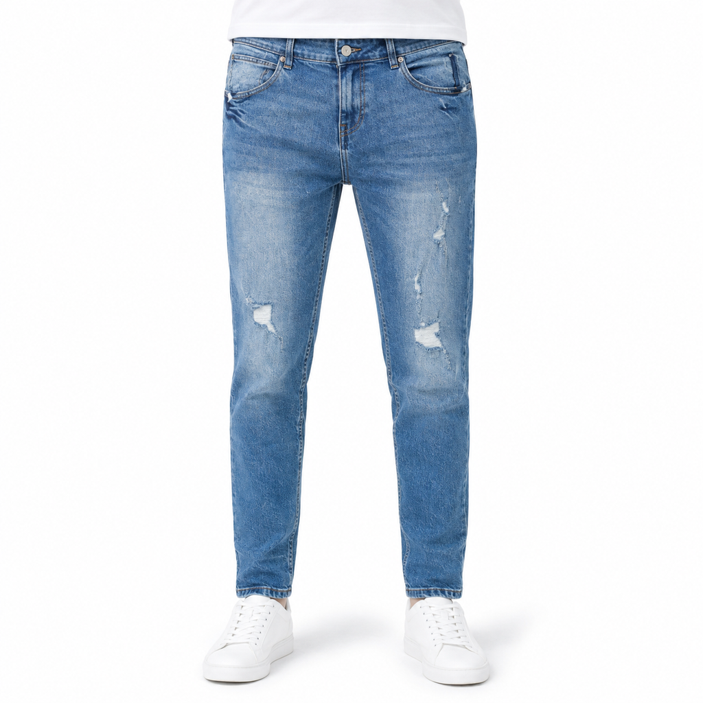 Modern Skinny Ripped Jeans