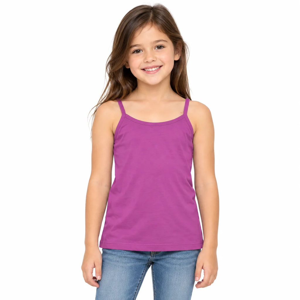 Girls' Purple Strappy Top