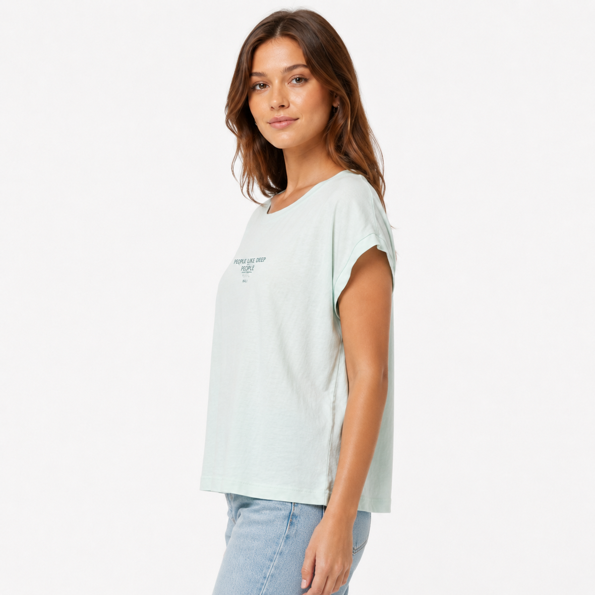 Light Mint Green Oversized T-Shirt
