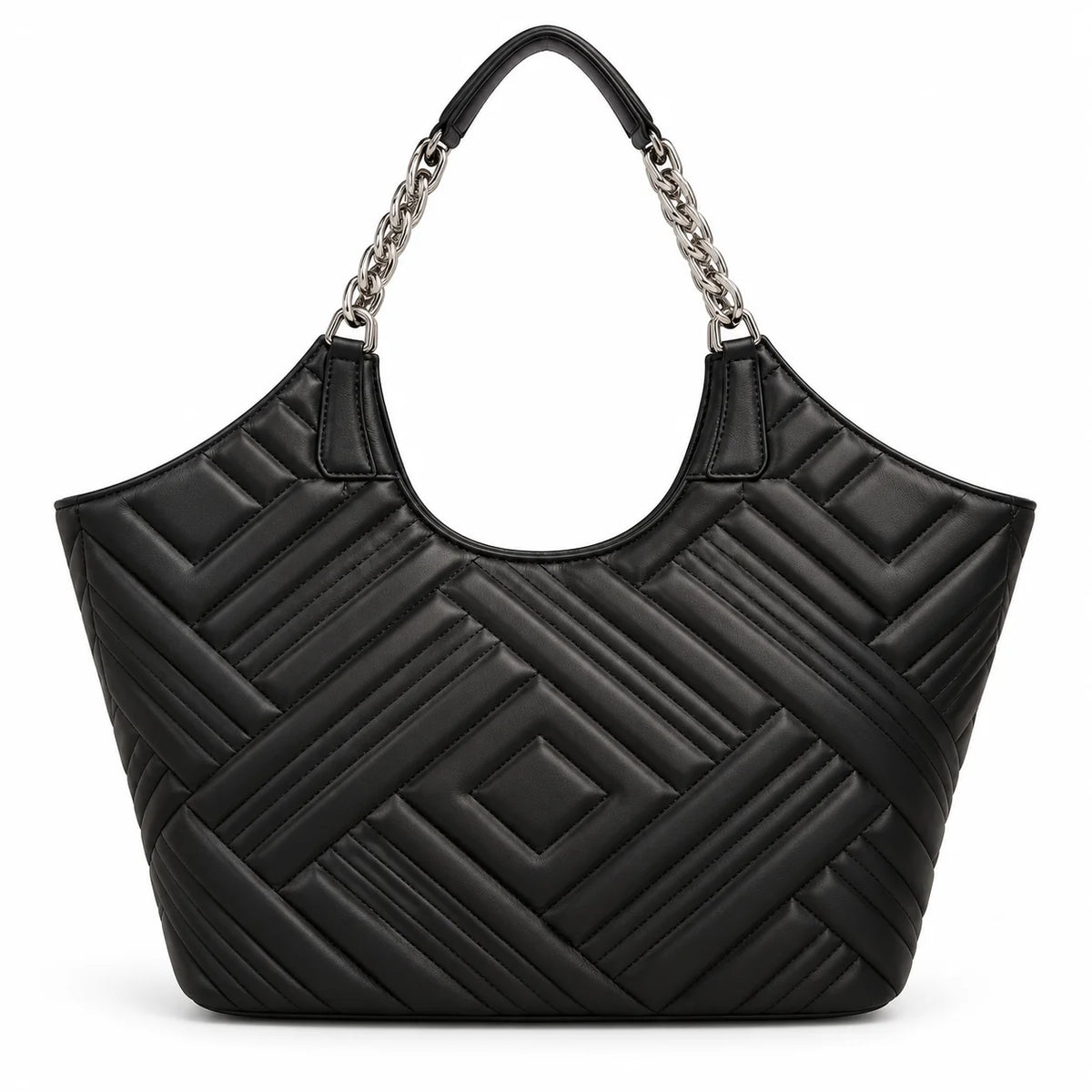 Black Quilted Shoulder Bag