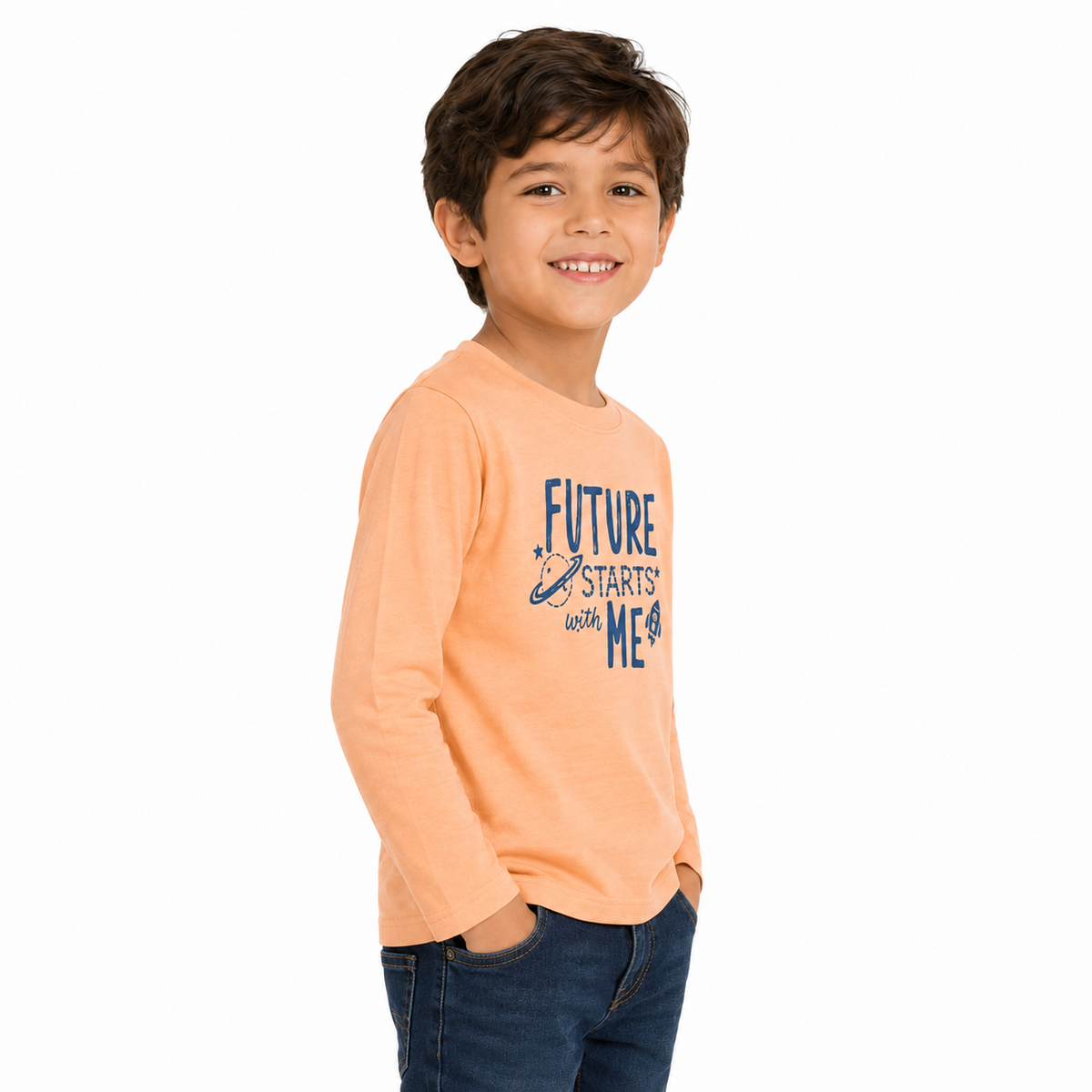 تيشرت أطفالي كم طويل