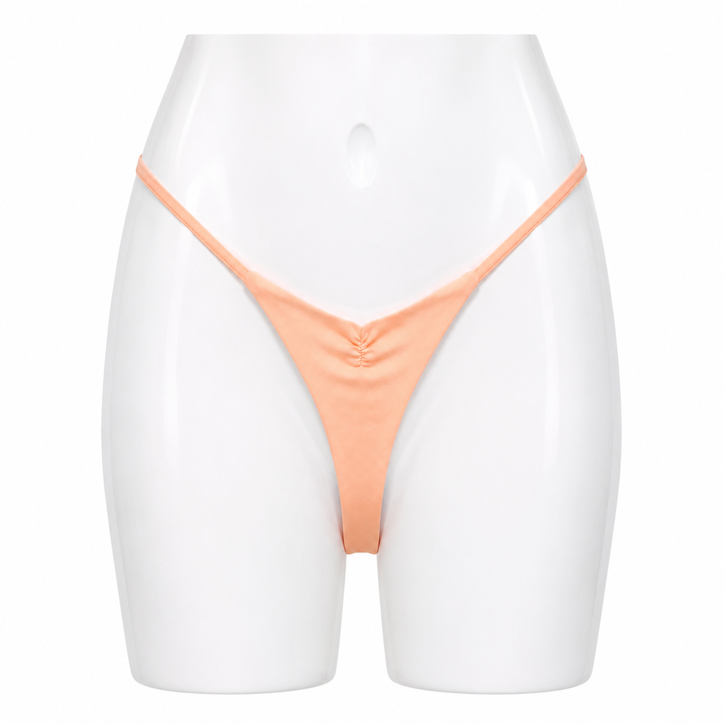 Stylish orange bikini bottom