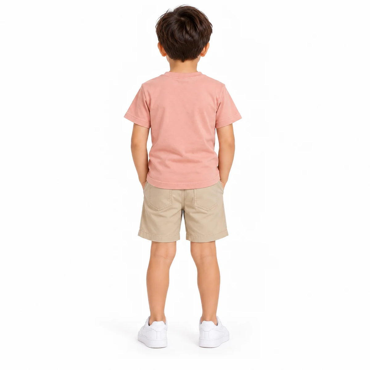Kids' Soft Plain Pink T-Shirt
