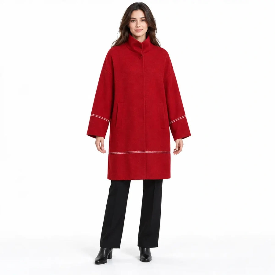 دجلة نسائي أحمر طويل (GRETHA MILANO)