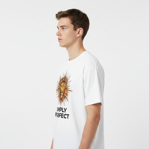 Simply Perfect Graphic Tee - Side View