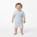 Striped Baby Set Kids - Front View