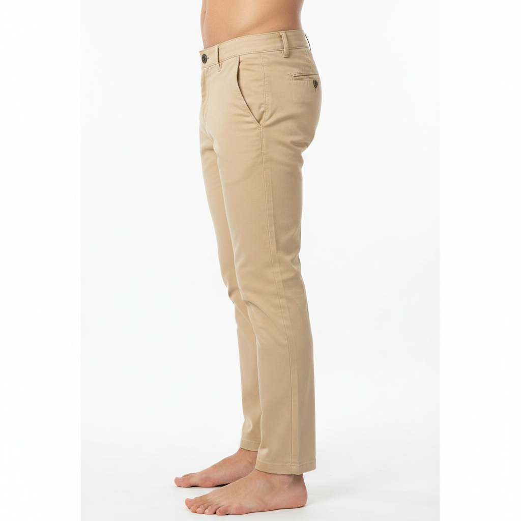 بنطلون تشينو بيج - جانبي