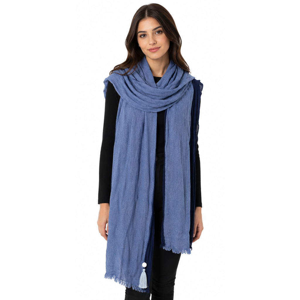 INSIDE Classic Blue Scarf